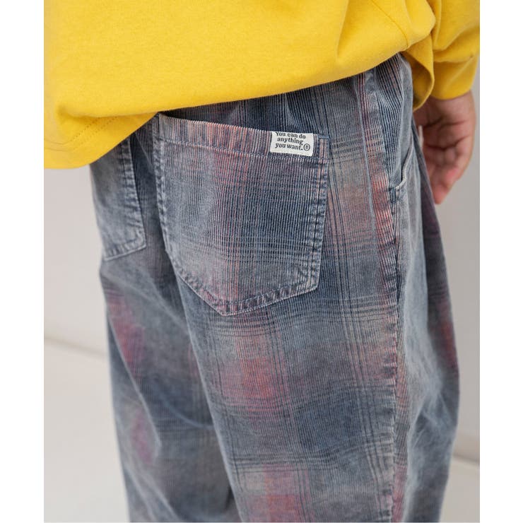 インディゴコーデユロイチェックパンツ | F.O.Online Store | 詳細画像19 