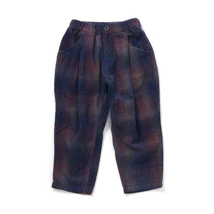 インディゴコーデユロイチェックパンツ | F.O.Online Store | 詳細画像2 