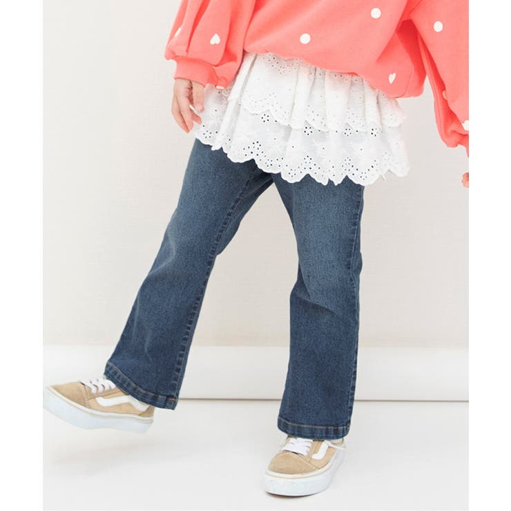 ネイビーブルー | フレアエブリパンツ  10分丈 スーパーストレッチ | F.O.Online Store