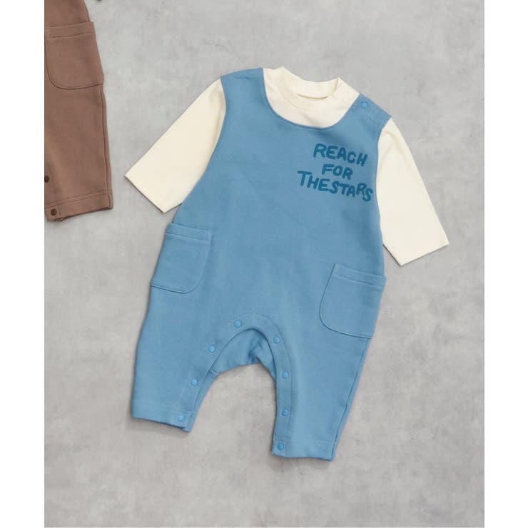 ブルー | BOYSドッキングカバーオール | F.O.Online Store
