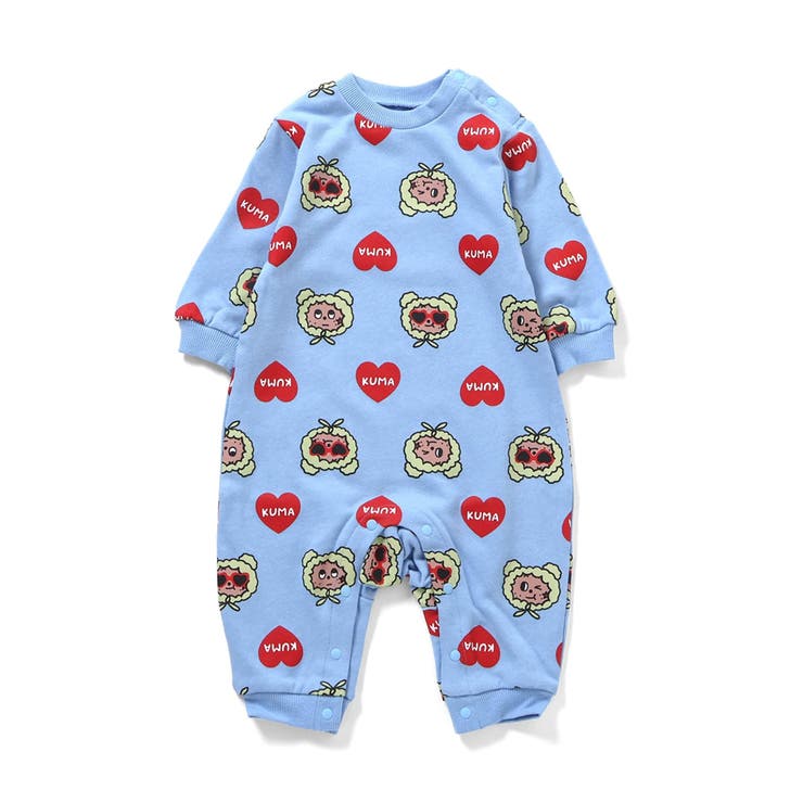 サックス | Bpop 総柄カバーオール | F.O.Online Store