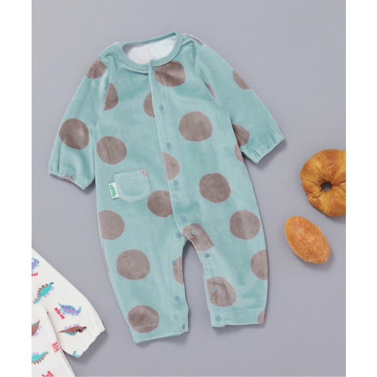 ブルー | BOYSベロアカバーオール | F.O.Online Store