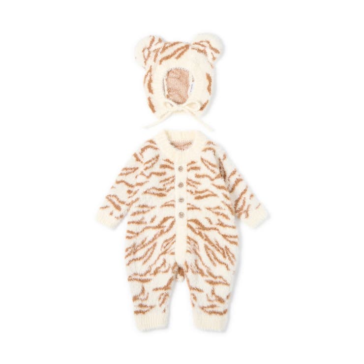 【FUN!FAN!ANIMAL】シャギーカバーオール＆ボンネット | F.O.Online Store | 詳細画像2 