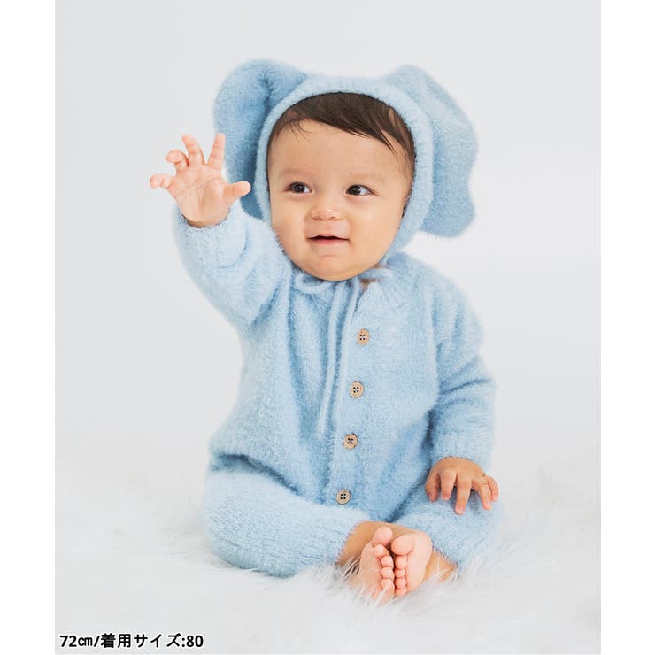 【FUN!FAN!ANIMAL】シャギーカバーオール＆ボンネット | F.O.Online Store | 詳細画像7 