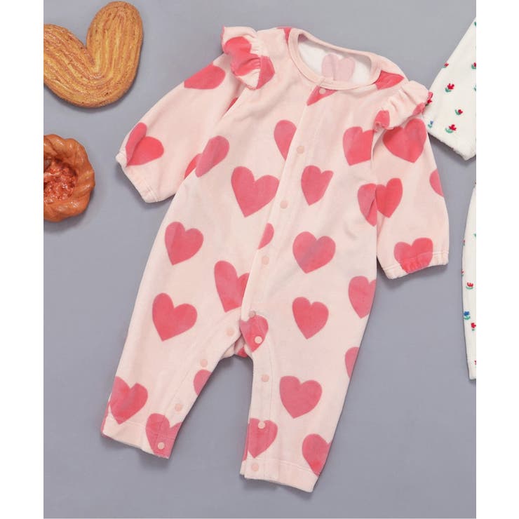 ピンク | GIRLSベロアカバーオール | F.O.Online Store