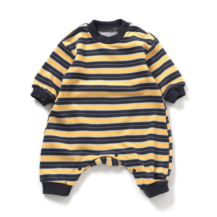 ベージュ | 【リンク】マルチボーダーカバーオール  | F.O.Online Store