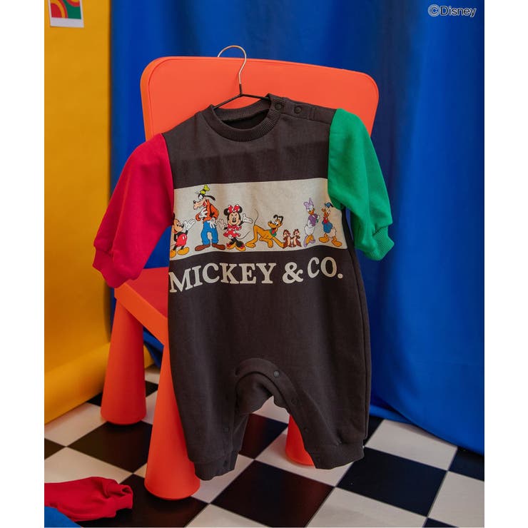 レインボー | ディズニーキャラクター / サガラワッペンカバーオール  | F.O.Online Store