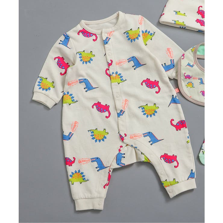 アイボリー | 総柄ロンパス マイファーストブリーズ | F.O.Online Store