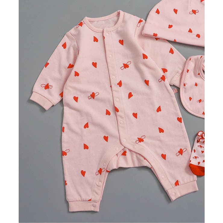 ピンク | 総柄ロンパス マイファーストブリーズ | F.O.Online Store