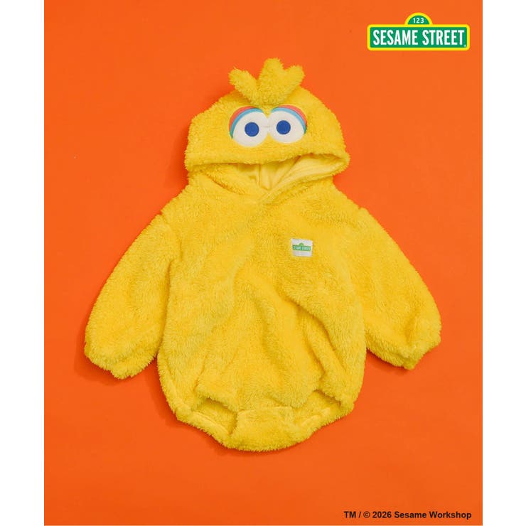 イエロー | 【リンク】SESAME STREET もこもこなりきりボディ  | F.O.Online Store