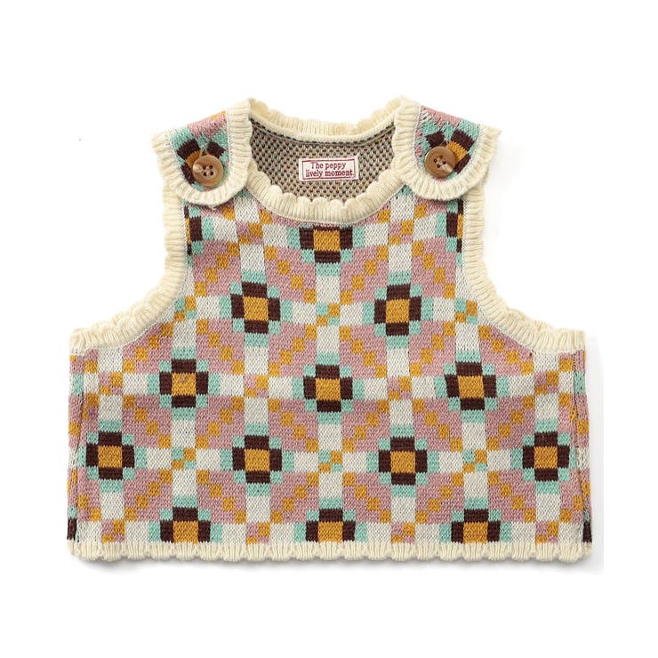 ニットジャガードベスト | F.O.Online Store | 詳細画像6 
