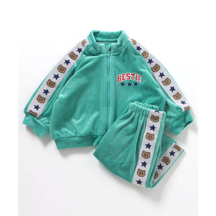グリーン | USAKUMAベロアセットアップ  | F.O.Online Store