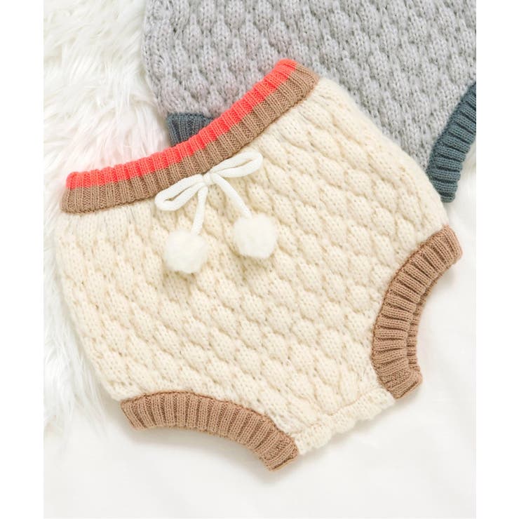 アイボリー | FUN!FAN!ANIMAL ぽこぽこニットブルマ | F.O.Online Store