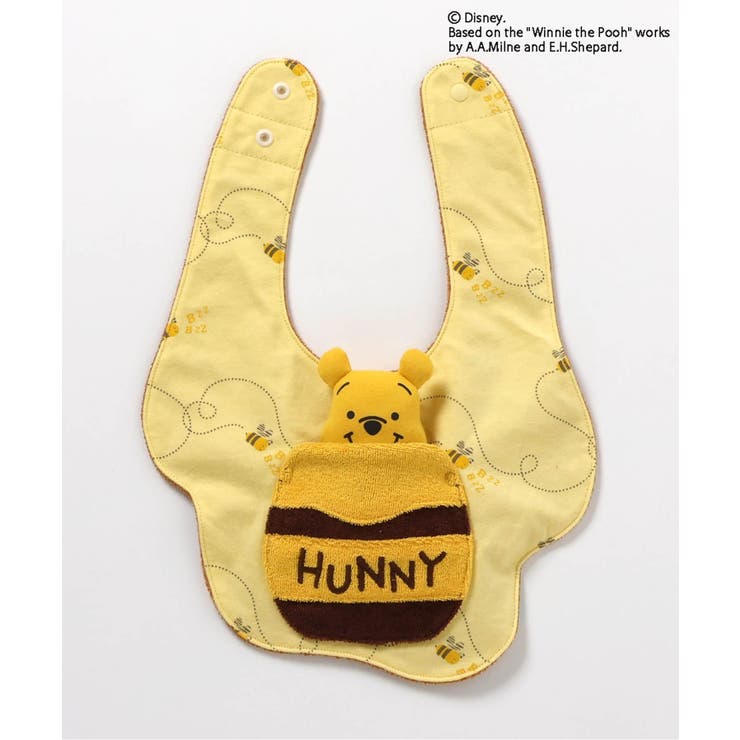 ディズニーキャラクター くまのプーさん/ラトル付きスタイ | F.O.Online Store | 詳細画像2 