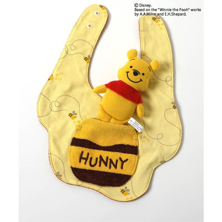 ディズニーキャラクター くまのプーさん/ラトル付きスタイ | F.O.Online Store | 詳細画像6 