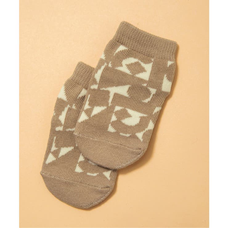 ベージュ | バラエティ総柄ソックス マイファーストブリーズ | F.O.Online Store