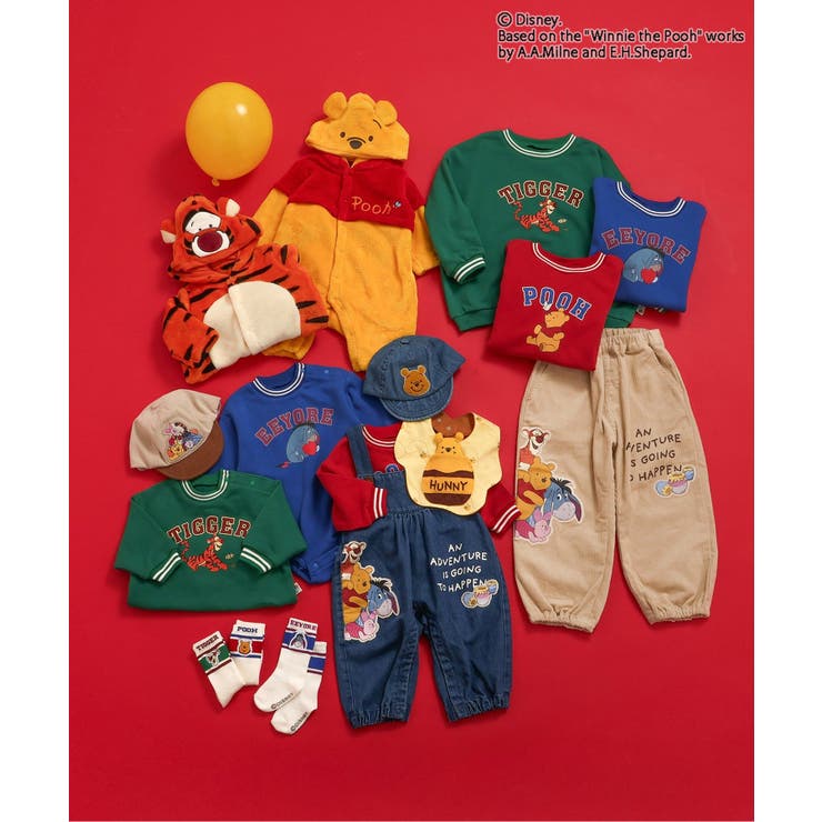 【リンク】ディズニーキャラクター くまのプーさん/ベビーハイソックス | F.O.Online Store | 詳細画像14 