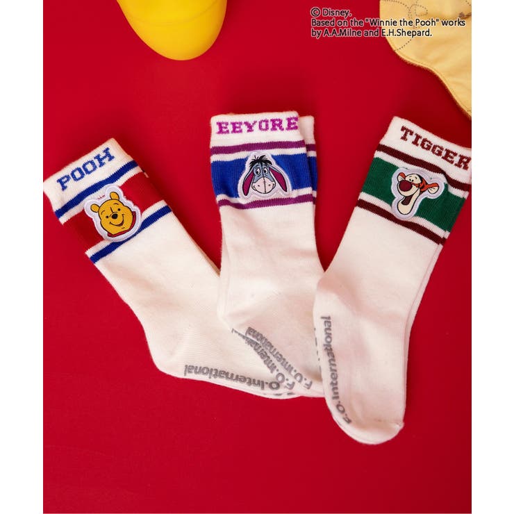 【リンク】ディズニーキャラクター くまのプーさん/ベビーハイソックス | F.O.Online Store | 詳細画像8 