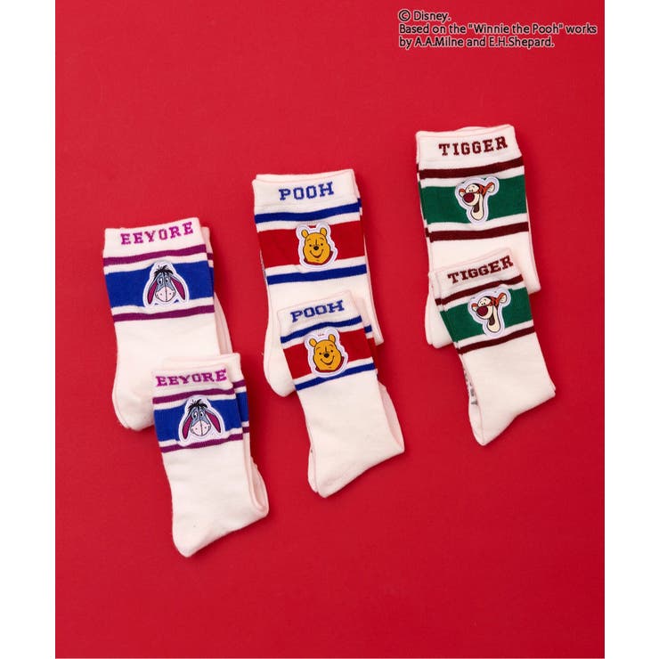 【リンク】ディズニーキャラクター くまのプーさん/ソックス | F.O.Online Store | 詳細画像7 