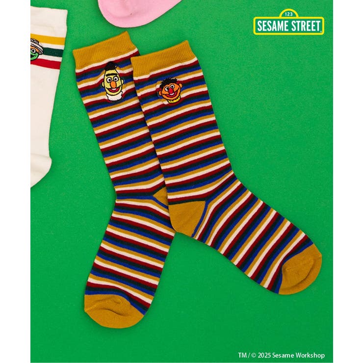イエロー | セサミストリート ソックス | F.O.Online Store