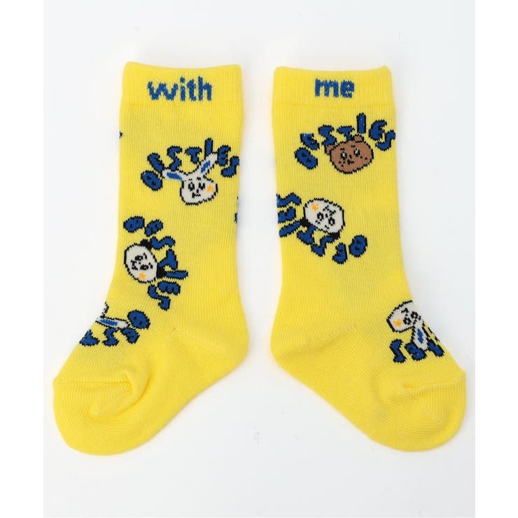 イエロー | USAKUMAモチーフハイソックス  | F.O.Online Store
