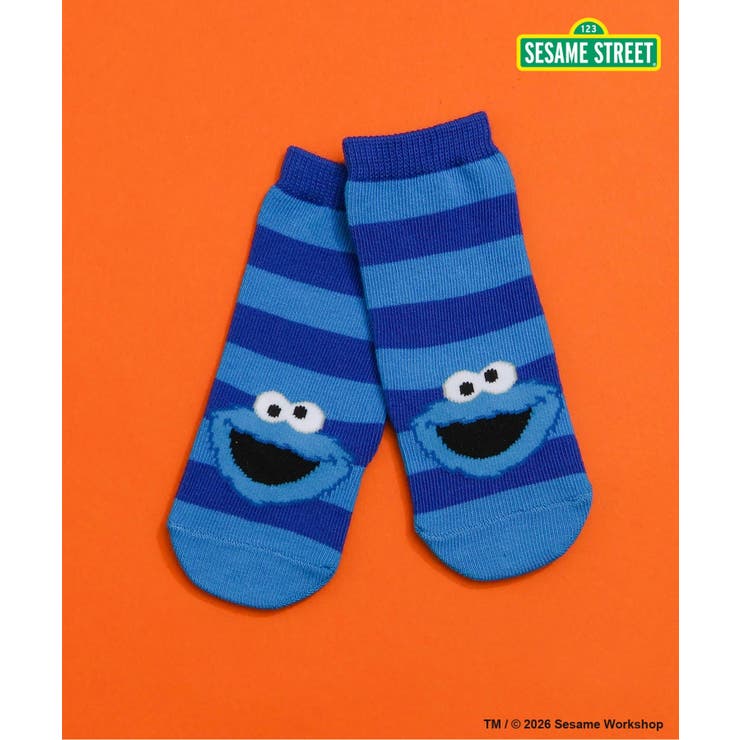 ブルー | 【リンク】SESAME STREET ベビーハイソックス  | F.O.Online Store