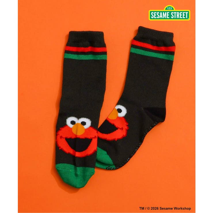 【リンク】SESAME STREET フェイスモチーフソック  | F.O.Online Store | 詳細画像1 