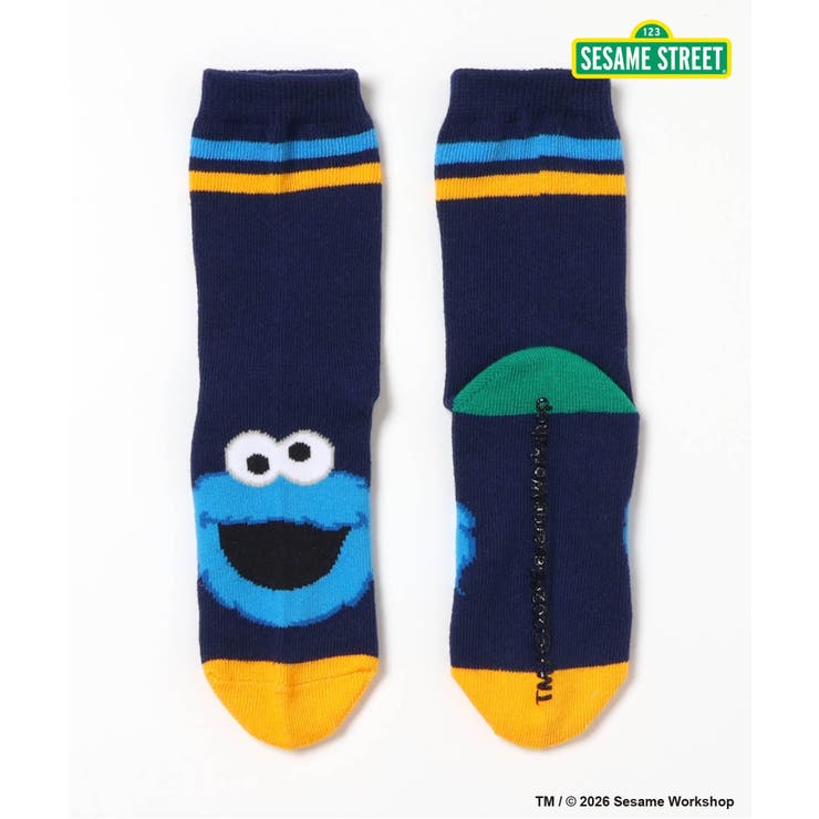 【リンク】SESAME STREET フェイスモチーフソック  | F.O.Online Store | 詳細画像4 