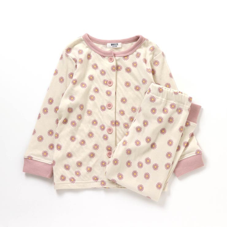 Girl's 前開き花柄パジャマ[品番：FOKK0006746]｜F.O.Online Store（エフオーオンラインストア  ）のキッズファッション通販｜SHOPLIST（ショップリスト）