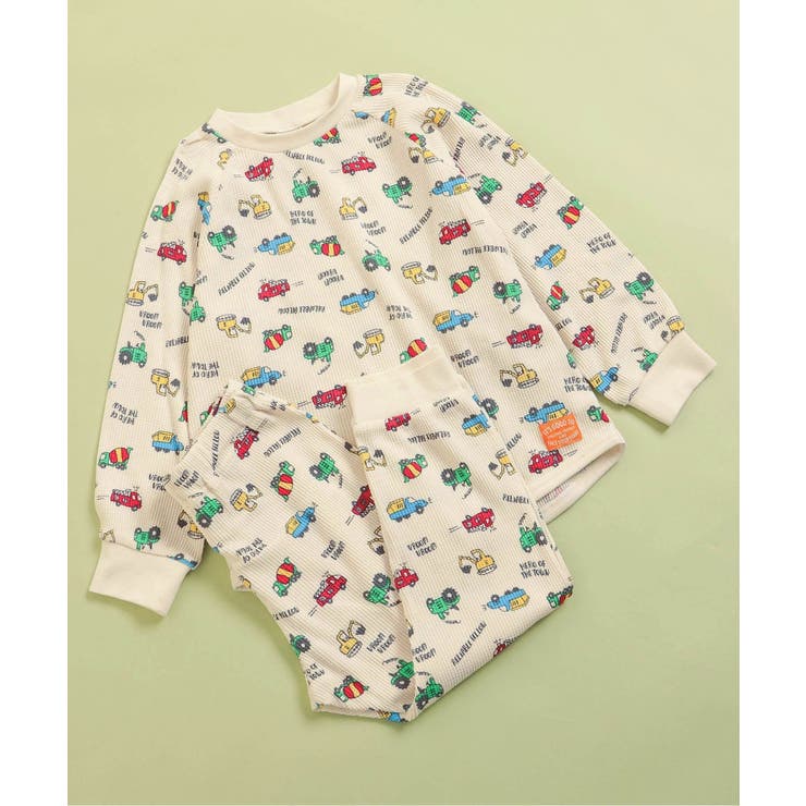 アイボリー | ワッフルバリエーションパジャマ | F.O.Online Store