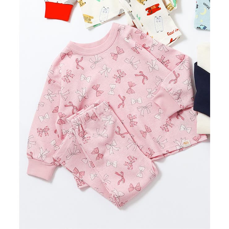 ピンク | ワッフルバリエーションパジャマ | F.O.Online Store