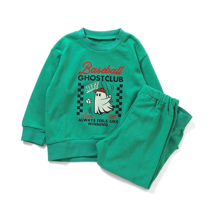 エメラルドグリーン | バリエーション裏毛パジャマ  10分丈 | F.O.Online Store