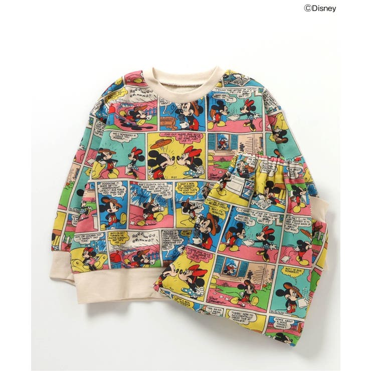 ディズニーキャラクター／コミック柄裏毛パジャマ | F.O.Online Store | 詳細画像1 