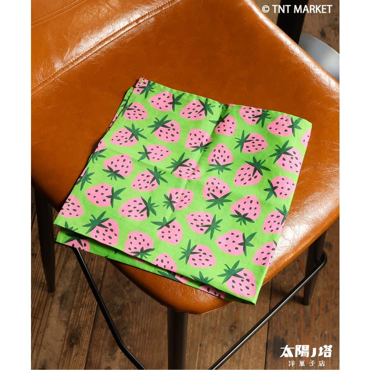 グリーン | WEB限定 太陽ノ塔洋菓子店 ナンデモ使えるハンカチ | F.O.Online Store