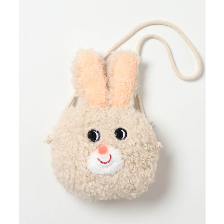 アイボリー | アニマルお顔ポシェット | F.O.Online Store