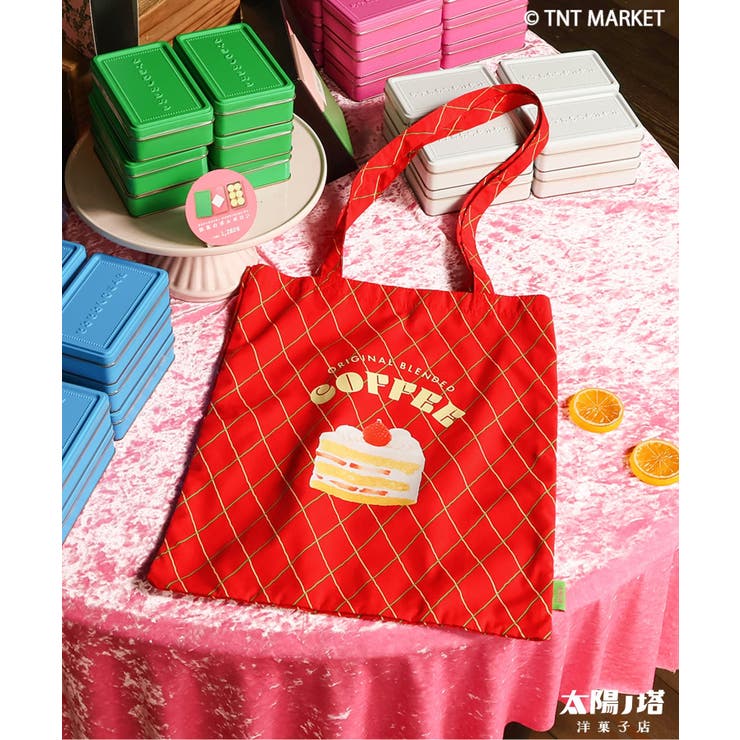 レッド | WEB限定 太陽ノ塔洋菓子店 転写トートBAG | F.O.Online Store