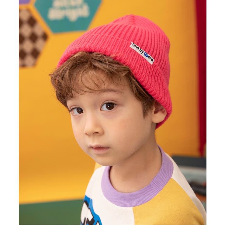 ピンク | one by more ニットキャップ | F.O.Online Store