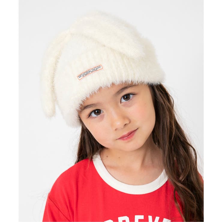 オフホワイト | アニマルニット帽 | F.O.Online Store