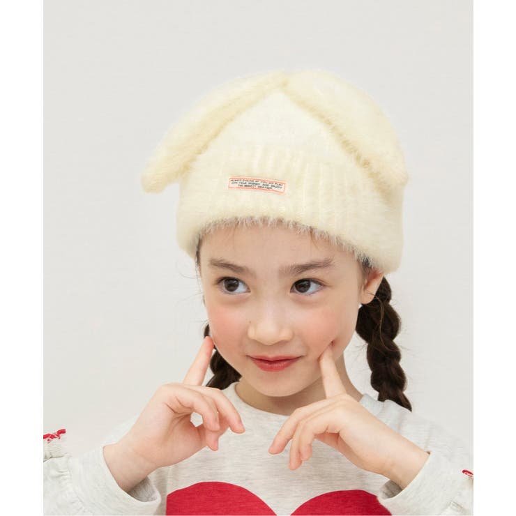 オフホワイト | アニマルニット帽子 | F.O.Online Store