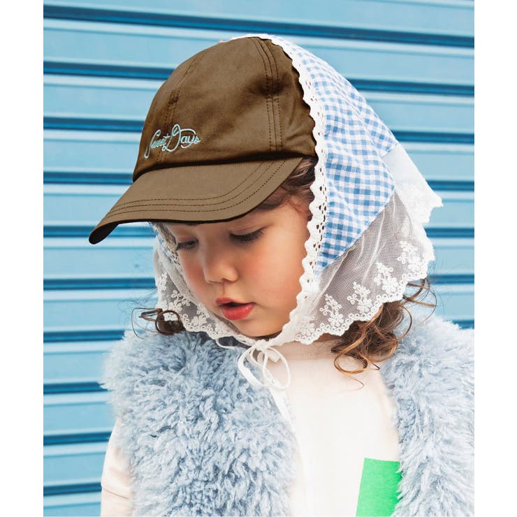 ブラウン | レース付きキャップ | F.O.Online Store