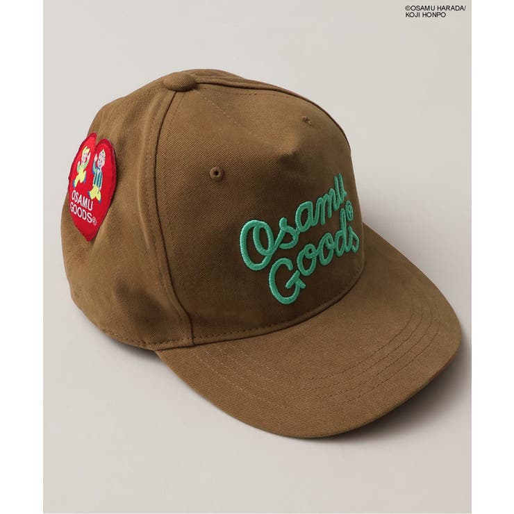 ブラウン | ＜OSAMU GOODS＞ワッペン・刺繍キャップ | F.O.Online Store
