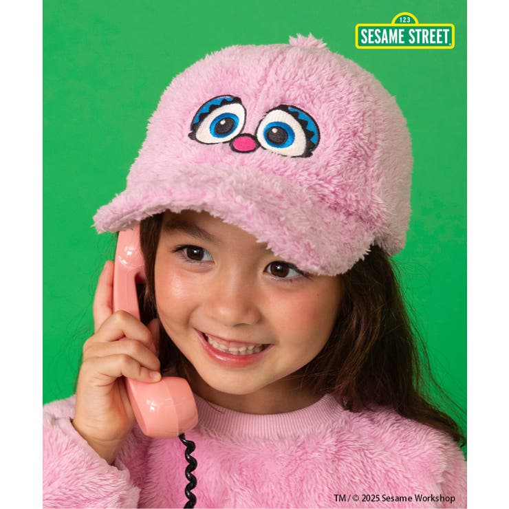 ピンク | セサミストリート ボアキャップ | F.O.Online Store
