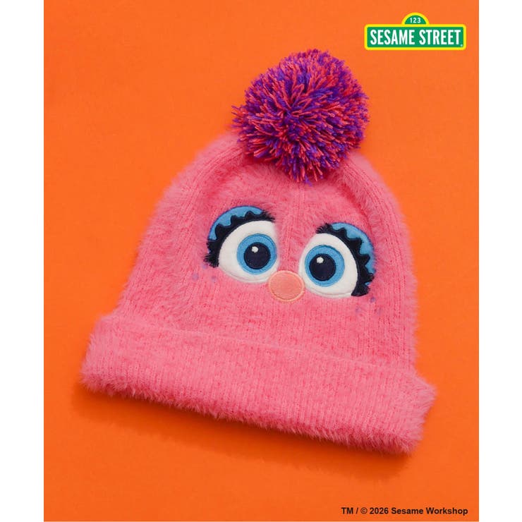 ピンク | SESAME STREET なりきりシャギーニット帽  | F.O.Online Store
