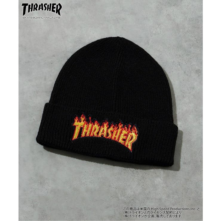 THRASHER ロゴニット帽  | F.O.Online Store | 詳細画像1 