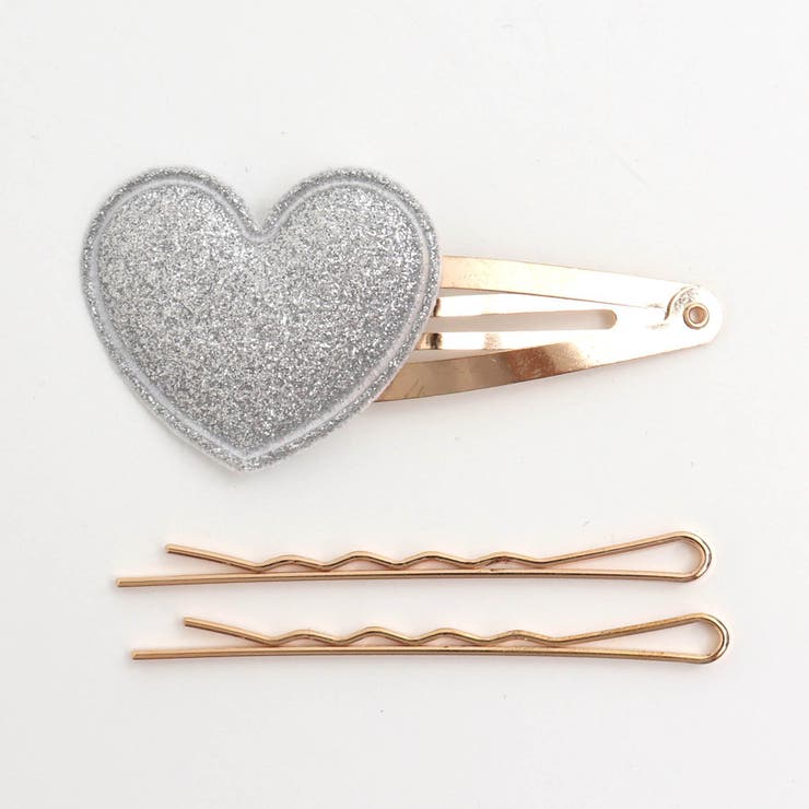 シルバー | キラキラモチーフヘアピン | F.O.Online Store