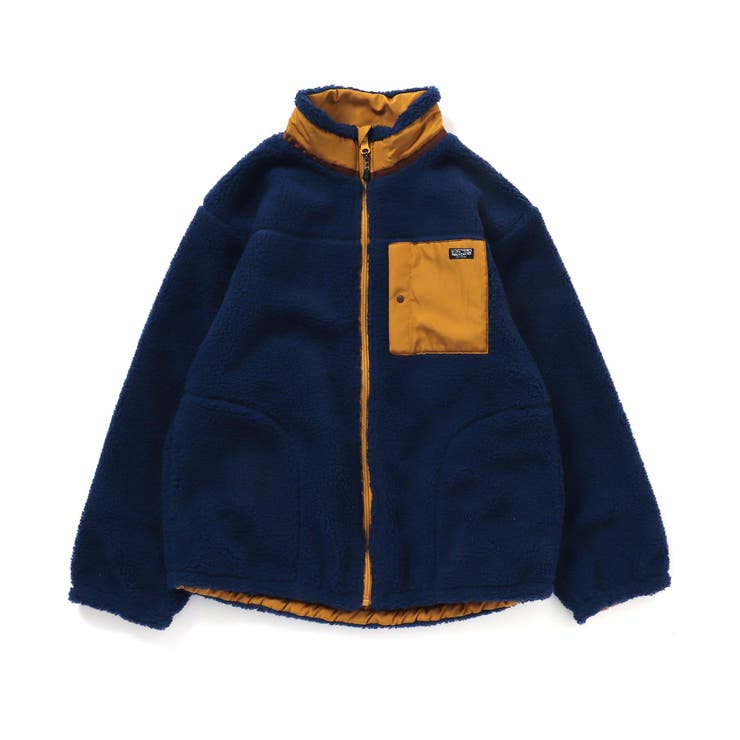 WEB限定 リバーシブルボアジャケット ジュニア[品番：FOKK0011893