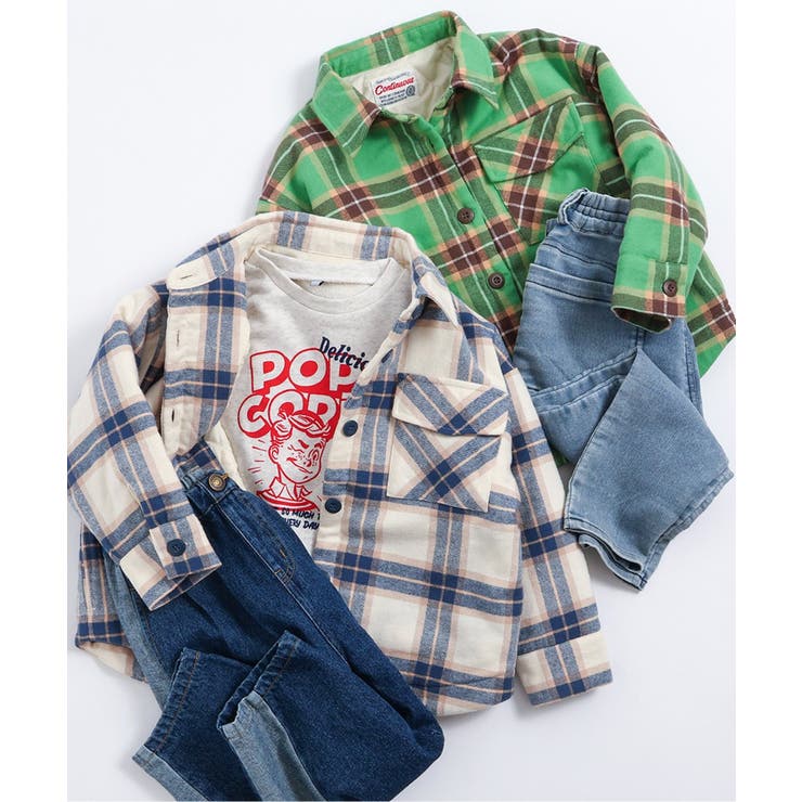 起毛チェックシャツジャケット | F.O.Online Store | 詳細画像14 