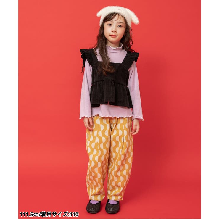 ベロアフリル2Pトップス（セットアップ可）  | F.O.Online Store | 詳細画像4 