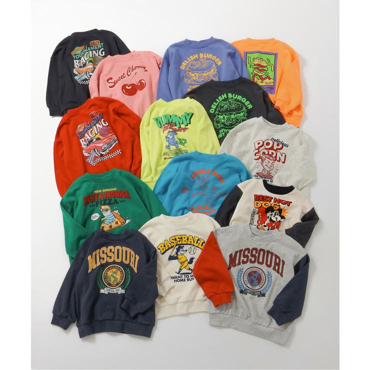 カラバリグラフィックトレーナー | F.O.Online Store | 詳細画像25 