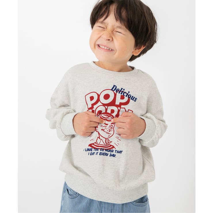 アイボリー | カラバリグラフィックトレーナー | F.O.Online Store